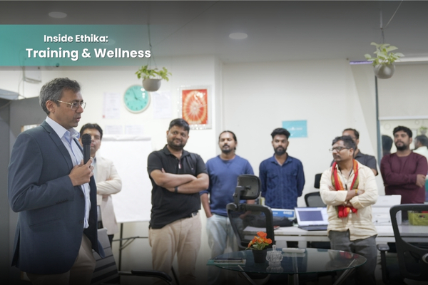 Video testimonial from an Ethika employee about a day in the life