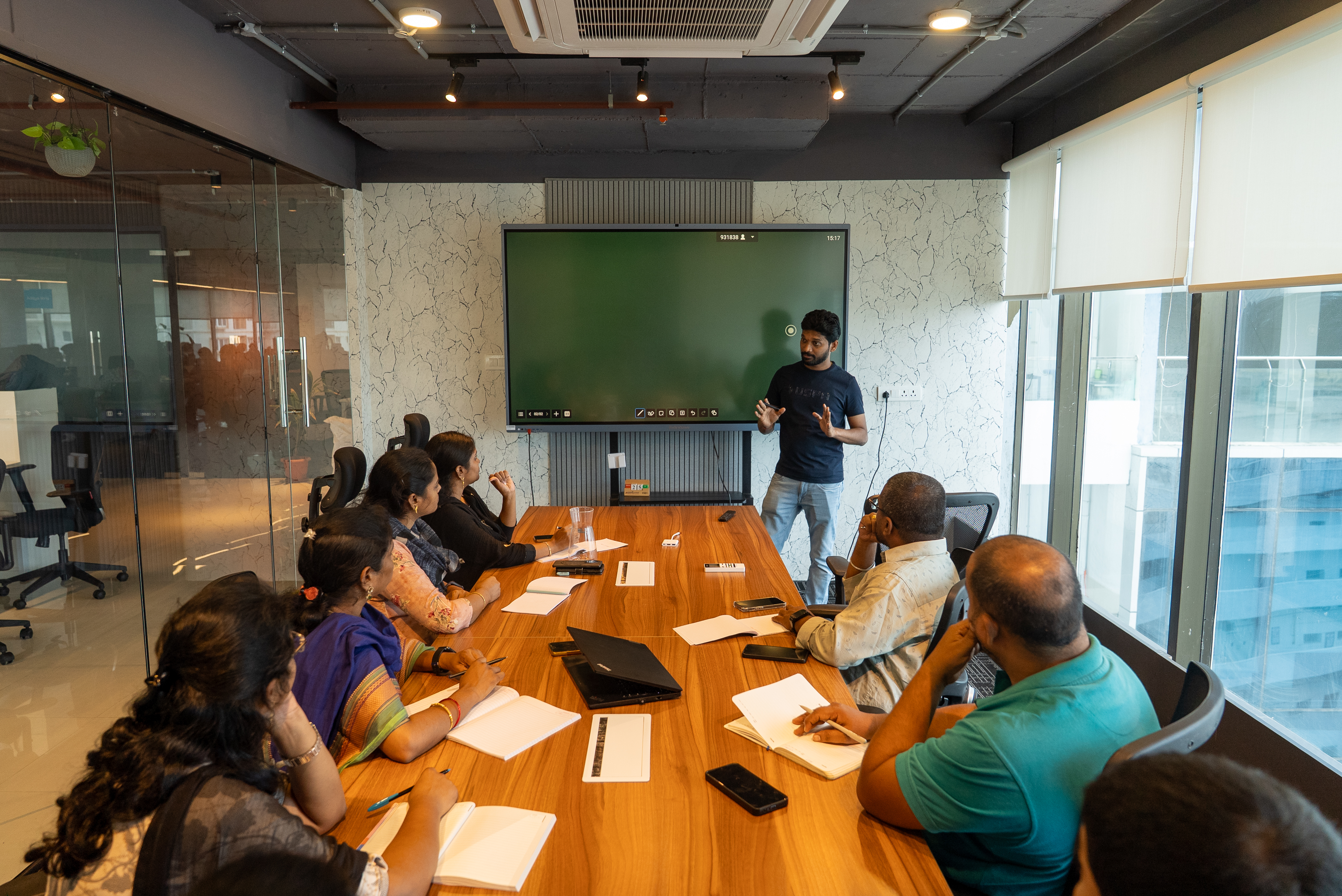 The Ethika team participating in a community volunteering day