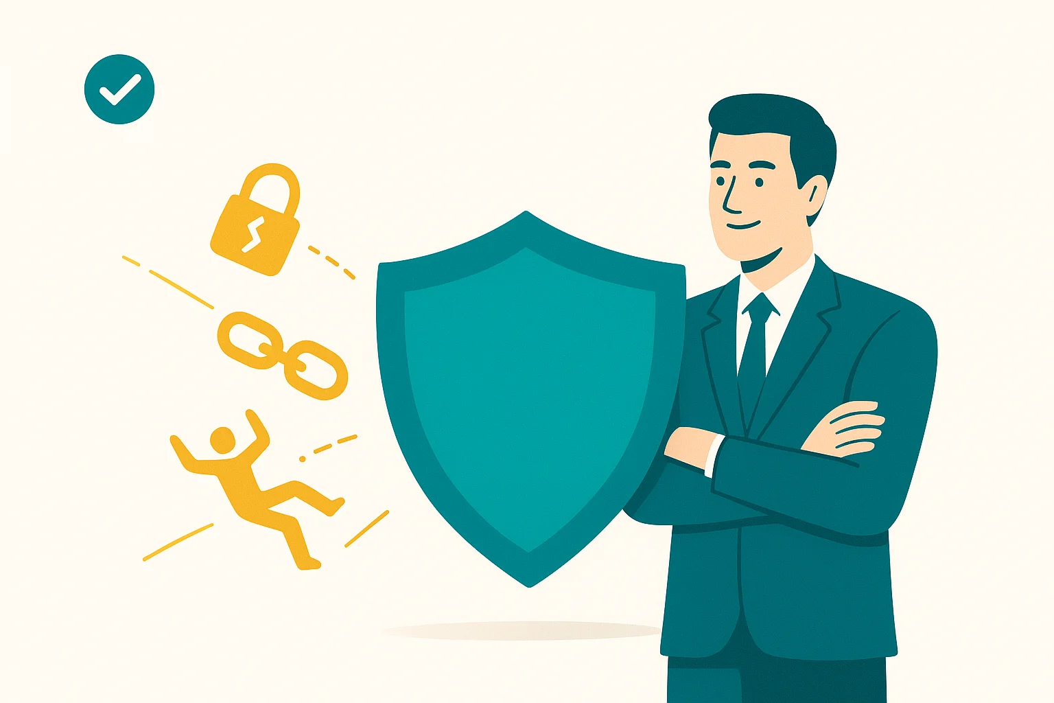 A strategic diagram of business protection