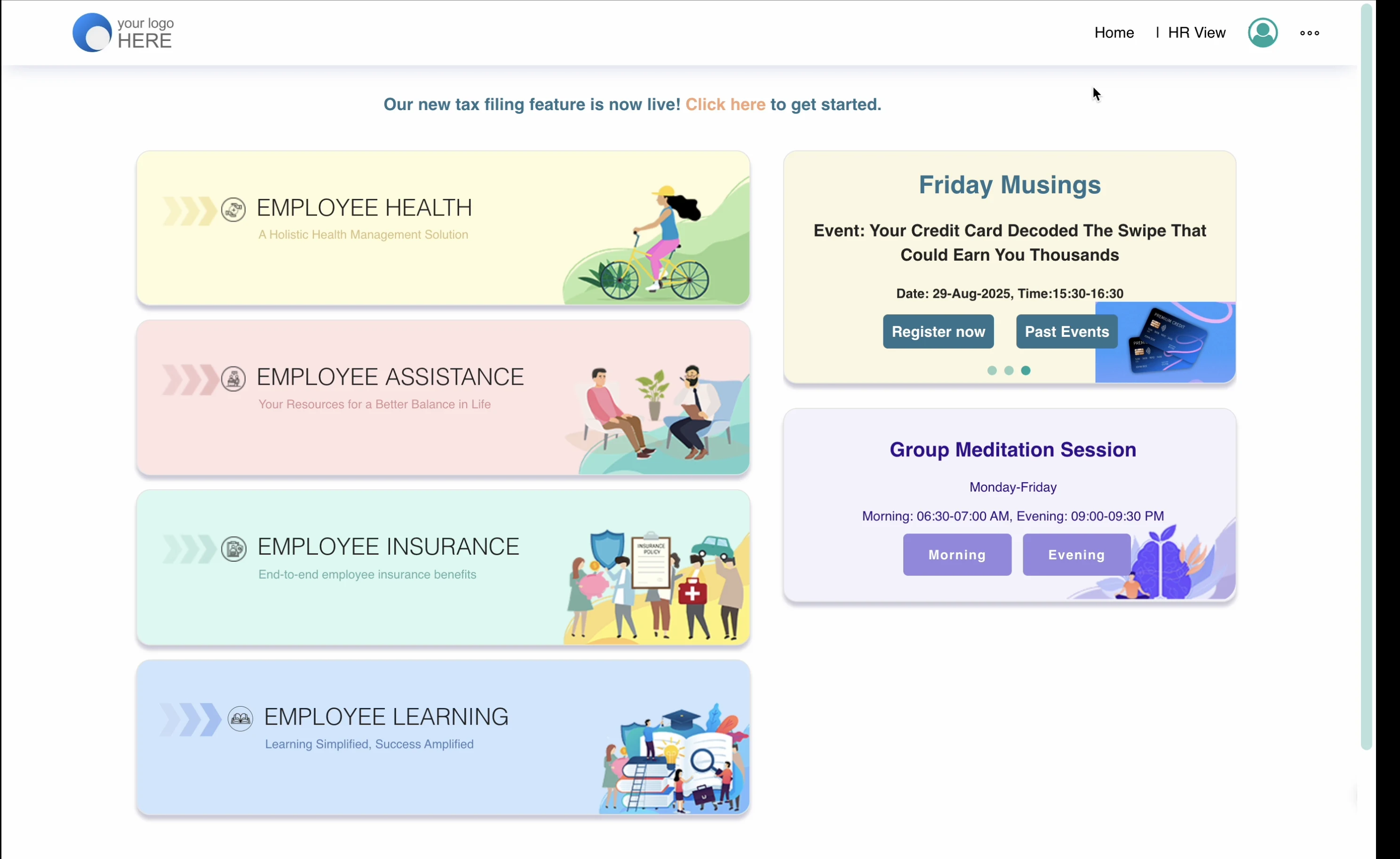 Ethika OS dashboard showing employee benefits administration for an SME in India