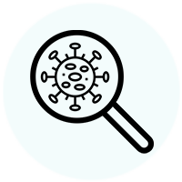 Magnify Glass Vector Icon - Group Health Insurance