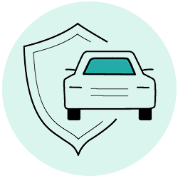 Car Vector Icon - Motor Insurance in 3 Minutes Online Bajaj Allianz Workmen Compensation Policy