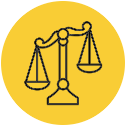 Law Vector Icon - Legal Expenses ICICI Lombard Workmen Compensation Policy