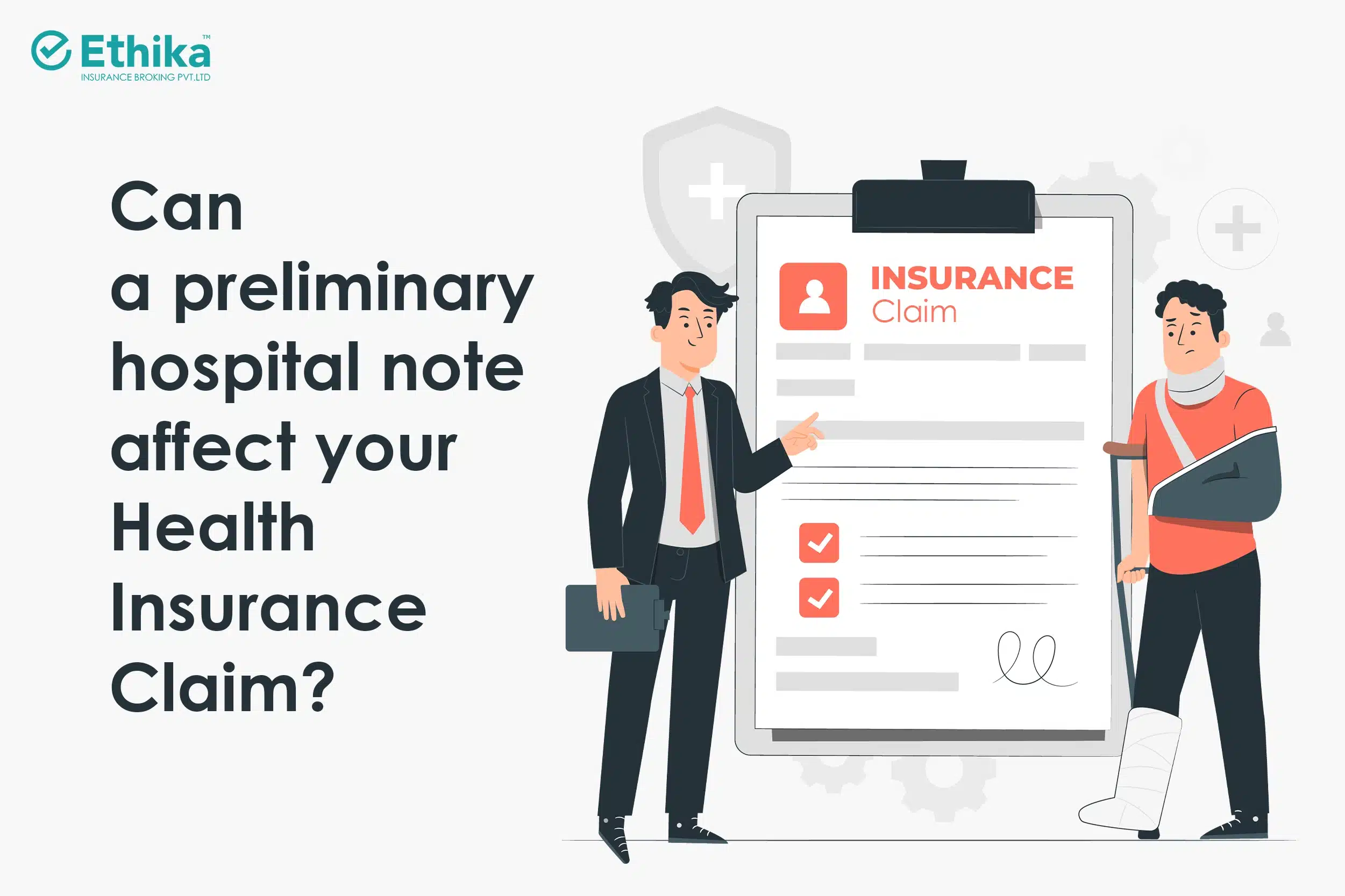 Can a Preliminary Hospital Note Affect Your Health Insurance Claim