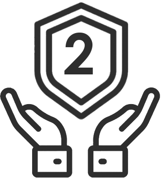 2 Hands Vector Icon - Personal Health Insurance
